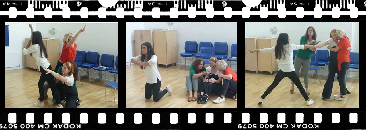 filmstrip flash black